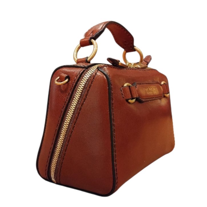 the bridge Handtasche Rindleder braun